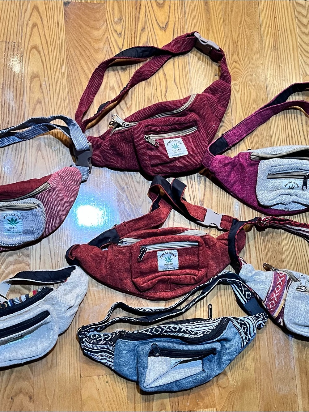 Hemp Waist Bag / Fanny Pack unisex brand new